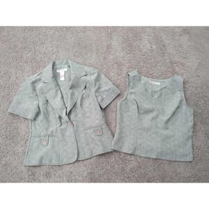 Prophecy Top Blazer Set Womens‎ 12 Made in Thailand
